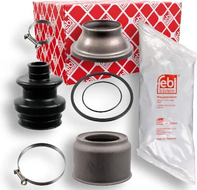 Produktbild von FEBI BILSTEIN Faltenbalgsatz Antriebswelle Hinten passend für MERCEDES-BENZ Stufenheck (W123) 08460