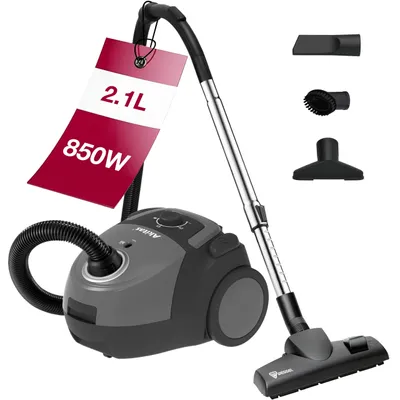 Immagine prodotto di Aspirapolvere a sacco - 850 W - Raggio d'azione 9 m - Filtro HEPA - 4,76 kg