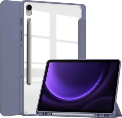 Produktbild von Bizon Case Tab Clear Matt Samsung Galaxy Tab S9 / S9 FE lavendel