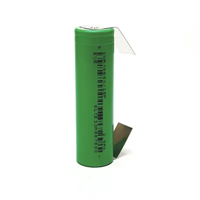 Produktbild von 18650 Akku Lithplus  INR18650 25P 3,7V / 2500mAh Max. Entladestrom 20A mit Lötfahne U Form