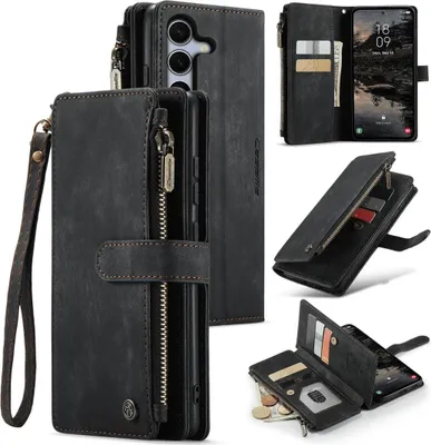 Produktbild von Schutzhülle für Samsung Galaxy S25 Plus Klapphülle Fliphülle Tasche Cover Case Geldbörse