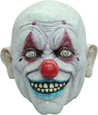 Obrázek produktu pro Maska klauna z latexu, vhodná pro Halloween a karneval, vyvolávající úzkost