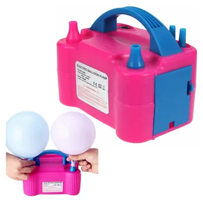 Produktbild von Elektrische Ballonaufblasmaschine 600W Schnell Zwei Düsen