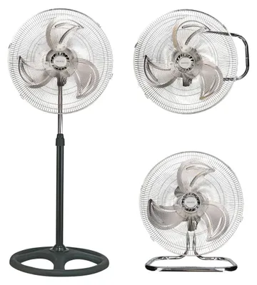 Image de Ventilateur Sur Pied Garsaco 3 En 1 Vassela Noir 70w 50cm - Garsaco