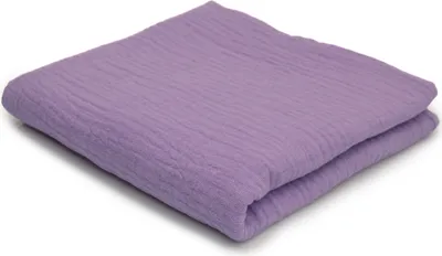 Image de Tissu en mousseline de coton Double Gauze, double gaze bruyère 50 x 130 cm