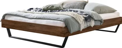 Produktbild von HASENA Schwebebett Ostino 25 Nussbaum 180x200