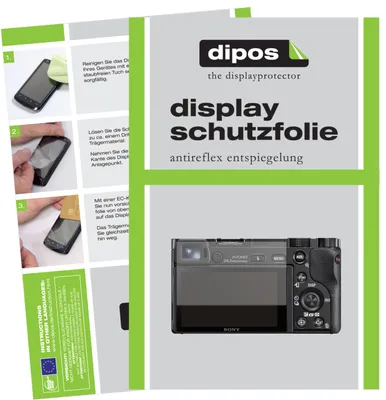 Produktbild von 6x Schutzfolie für Sony Alpha 6400 matt Displayschutzfolie Folie Display Schutz