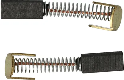 Produktbild von vhbw 2x Kohlebürste 10 x 4,3 x 4 mm Ersatz für Hitachi Hikoki 999045, 999-045 für Elektrowerkzeug + Feder