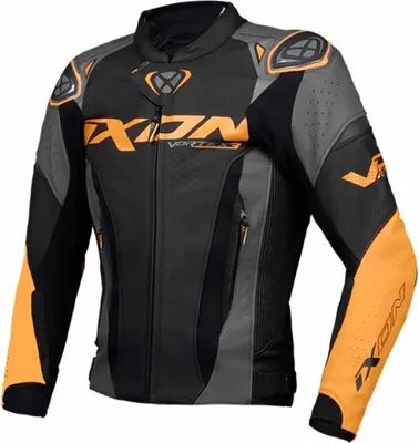 Produktbild von Ixon Vortex 3 Lederjacke Schwarz 2XL Herren Schwarz 2XL