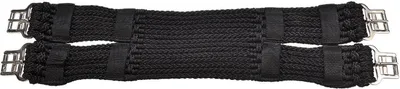 Produktbild von Busse Sattelgurt SCHNUR-DR schwarz, Busse_17_Groessen:Länge 75 cm