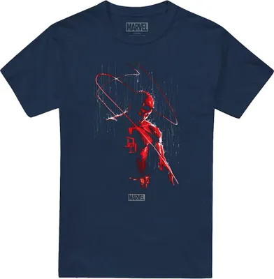 Produktbild von Daredevil - T-Shirt für Herren/Damen Uni TV29118 (4XL) (Marine)