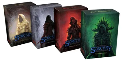Imagen del producto de Sorcery TCG Gothic The Prophets of Doom – Set de 4 mazos preconstruidos EN