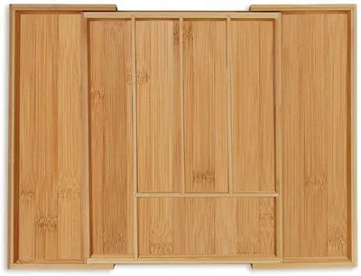 Immagine prodotto di Blocco espandibile in bambù - Sistema a 5-7 scomparti - 5 x 35,5 cm