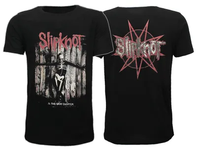 Zdjęcie produktu dla Koszulka z motywem okładki albumu „The Grey Chapter” zespołu Slipknot – rozmiar XL