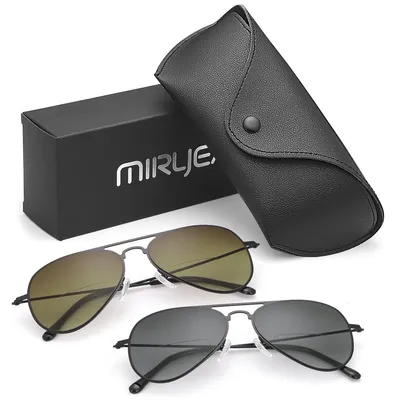 Produktbild von Sonnenbrille mit Zweifachglas und UV-Schutz, 2 Stück