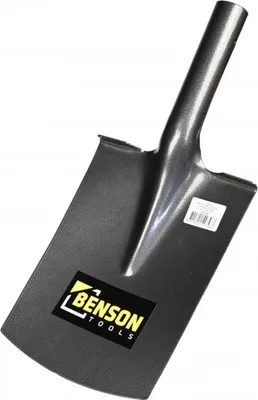 Produktbild von Spaten Gartenspaten gerade Bauspaten 264mm Kanalspaten ohne Stiel 14192