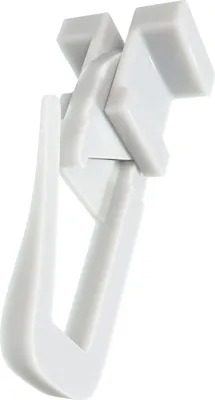 Produktbild von 200x Duo X-Gleiter, Universal-Gleiter, Faltengleiter, mit drehbarem Kopf, universal einsetzbar für Gardinenschienen oder -stangen mit 4mm oder 6mm Profilschlitz/Laufnut