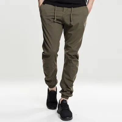 Obrázek produktu pro Kalhoty Urban Classics Stretch Jogging Pants olive - XL