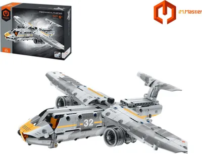 Produktbild von iM.Master Bausatz Militärflugzeug 37,5 x 30,2 x 11 cm