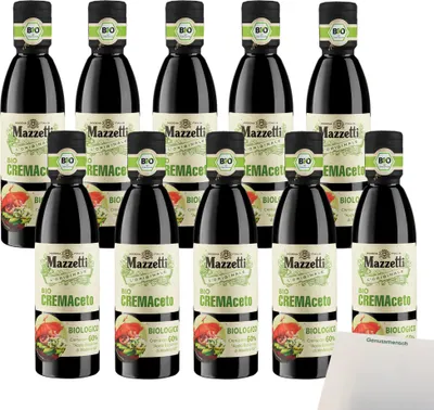 Produktbild von Mazzetti CREMAceto mit 60% Aceto Balsamico di Modena VPE (10x250ml Flasche) + usy Block