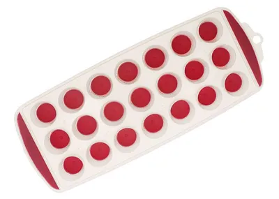 Produktbild von Genius Ideas Eiswürfelbereiter Eiswürfelform Silikon 21 Würfel R014611