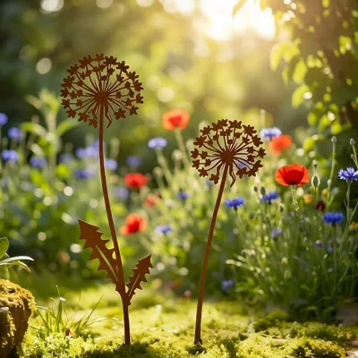 Productafbeelding van Paardebloem, decoratie, tuindecoratie voor buiten, weerbestendig