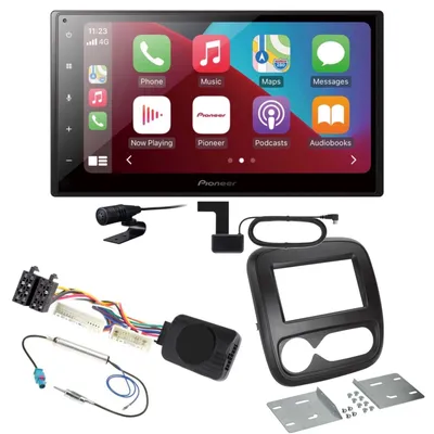 Produktbild von Pioneer SPH-DA160DAB USB MP3 DAB+ CarPlay FLAC Einbauset für Renault Trafic 3