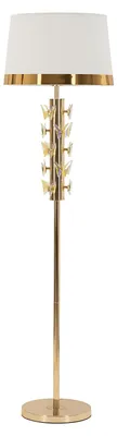 Obrázek produktu pro Kovová stojací lampa s motýly z pryskyřice ø 45x157 cm