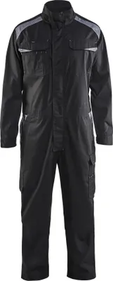 Produktbild von Blakläder Overall Industrie 6054 1800 in div. Farben, Farbe:schwarz/grau, Größe:62