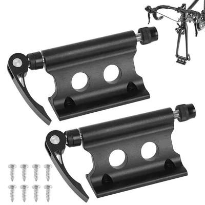 Produktbild von 2 Stück Schnellspannvorbau für Fahrrad, schwarz