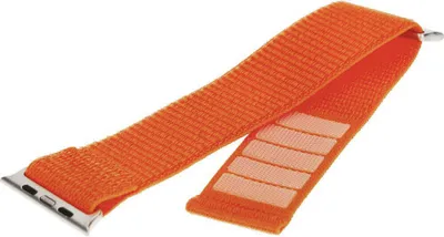 Obrázek produktu pro FIXED Nylon Sporty Strap, Pásek, Chytré hodinky, Oranžová, Apple, Apple Watch Ultra/Ultra 2/Ultra 3 49mm, Nylon