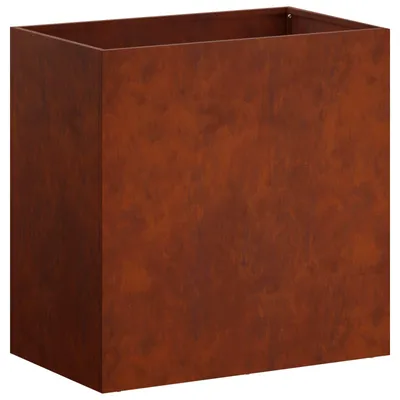 Produktbild von vidaXL Garten-Pflanzgefäß Rostoptik 50 x 30 x 50 cm Wetterfeststahl