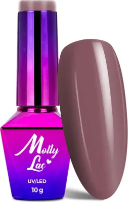 Produktbild von MollyLac I'm the Nudelover Mahagoni Hybrid Nagellack 10 g Nr. 523