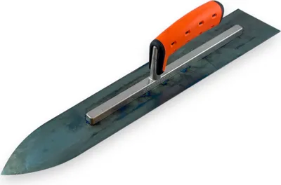 Produktbild von Bodenlegerkelle spitzförmig 500x90mm 2K Griff ConToo Estrichkelle Glättekelle