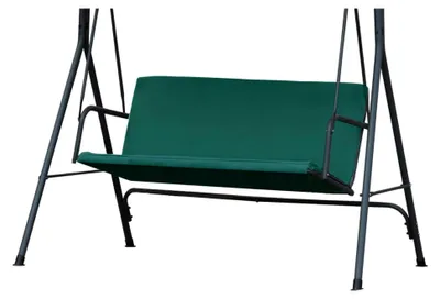 Produktbild von Ersatzbezug für Hollywoodschaukel | 93 x 120 cm | Cordura Stoff | Wetterfest | 2-Sitzer für den Außenbereich | Grün