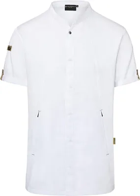 Produktbild von Karlowsky JM 36 | Kurzarm Kochjacke Green-Generation  feuchtigkeitsregulierend - Farbe: White - Größe: 56