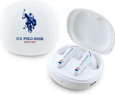 Immagine prodotto di Cuffie Tws Us Polo Dh Logo Docking Station Bianco