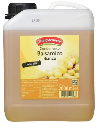 Obrázok produktu pre Hengstenberg 220370008 Hengstenberg Balsamico Bianco Essig 2,0 l