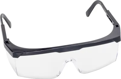 Produktbild von RODOPI Schutzbrille mit verstellbaren Bügeln schwarz Augenschutz Arbeitsschutz