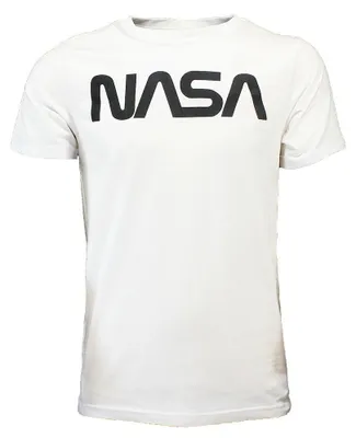 Imagen del producto de Camiseta blanca con el logo de la NASA - Talla S