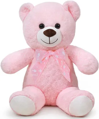 Produktbild von Plüsch-Teddybeer, 40 cm, rosa, Kuscheltier für Kinder