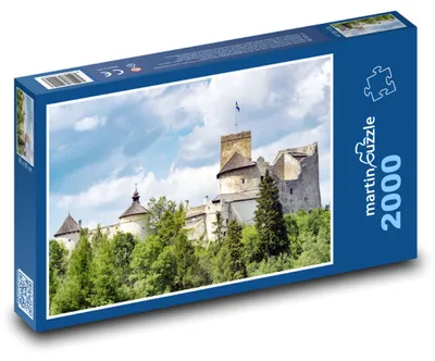 Zdjęcie produktu dla Puzzle 2000 Średniowieczny polski zamek - martinpuzzle