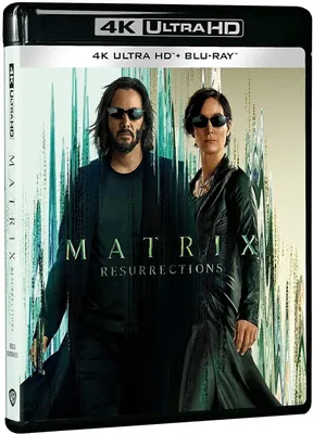 Imagen del producto de Matrix Resurrections 4k UHD + Blu-ray [Blu-ray]