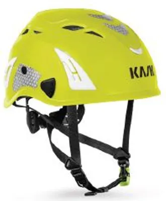 Immagine prodotto di KASK casco di sicurezza Superplasma PL HiViz 2.0 casco di sicurezza, casco da alpinismo, casco da arrampicata industriale - taglia 51 - 62 cm regolabile universalmente colore: giallo