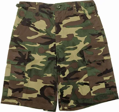 Produktbild von Mil-TEC Bermuda T/C woodland kurze Hose Military Shorts Bermudas Tarnhose XL