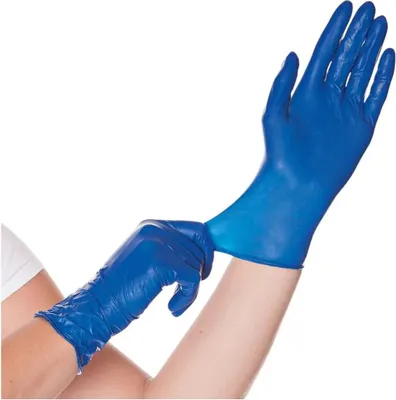 Obrázok produktu pre Hygostar 26706 Latexhandschuhe Soft Blue blau Gr. 10/XL puderfrei
