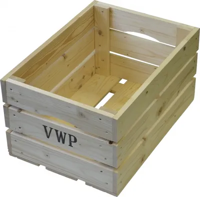 Produktbild von VWP Fahrradkiste 40 Liter Holz Natur