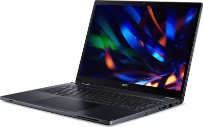 Produktbild von Acer TravelMate P4 Spin 14 P414RN-53 TMP414RN-53-TCO-565L 35,6 cm (14 Zoll) Touchscreen 2 in 1 Notebook - WUXGA - Intel Core i5 13. Gen. i5-1335U - 8 GB - 512 GB SSD - Deutsch Tastatur - Blau - 1920 x 1200 - Windows 11 Pro - Intel UHD Graphics - IPS-Technologie (In-Plane-Switching), ComfyView (Matt) - Webcam - 16 Stunden Akku-/Batterielaufzeit - IEEE 802.11ax Wireless LAN Standard