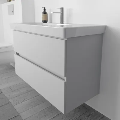 Produktbild von Lodge Waschtischunterschrank 95 cm mit 2 Auszügen für Waschtisch Villeroy & Boch Subway 2.0