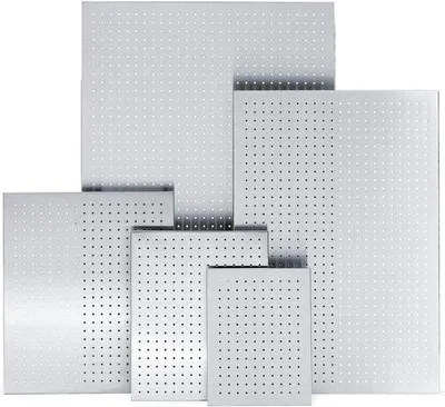 Produktbild von Famanu Magnetboard Geperforiert 50 x 60 cm - Graues Magnetboard